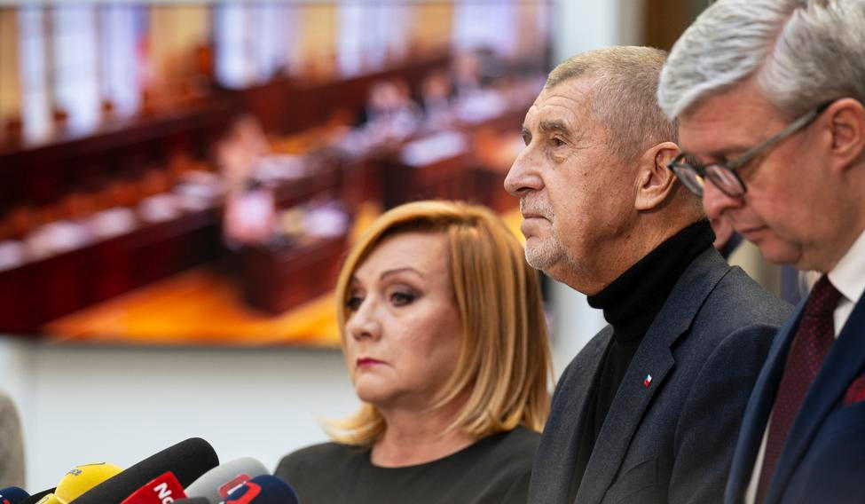 Alena Schillerová, poslankyně, politička, Andrej Babiš, Karel Havlíček, poslanec, politik
