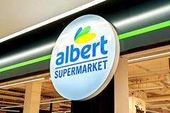 Prague,,Czech,Republic,-,September,13,2024:,Albert,Supermarket,By