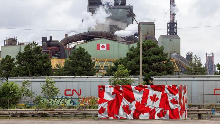 Steel Plant in Hamilton Ontario