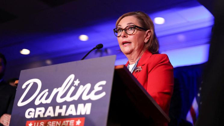 U.S. Senator Darline Graham holds victory party following Republican primary runoff