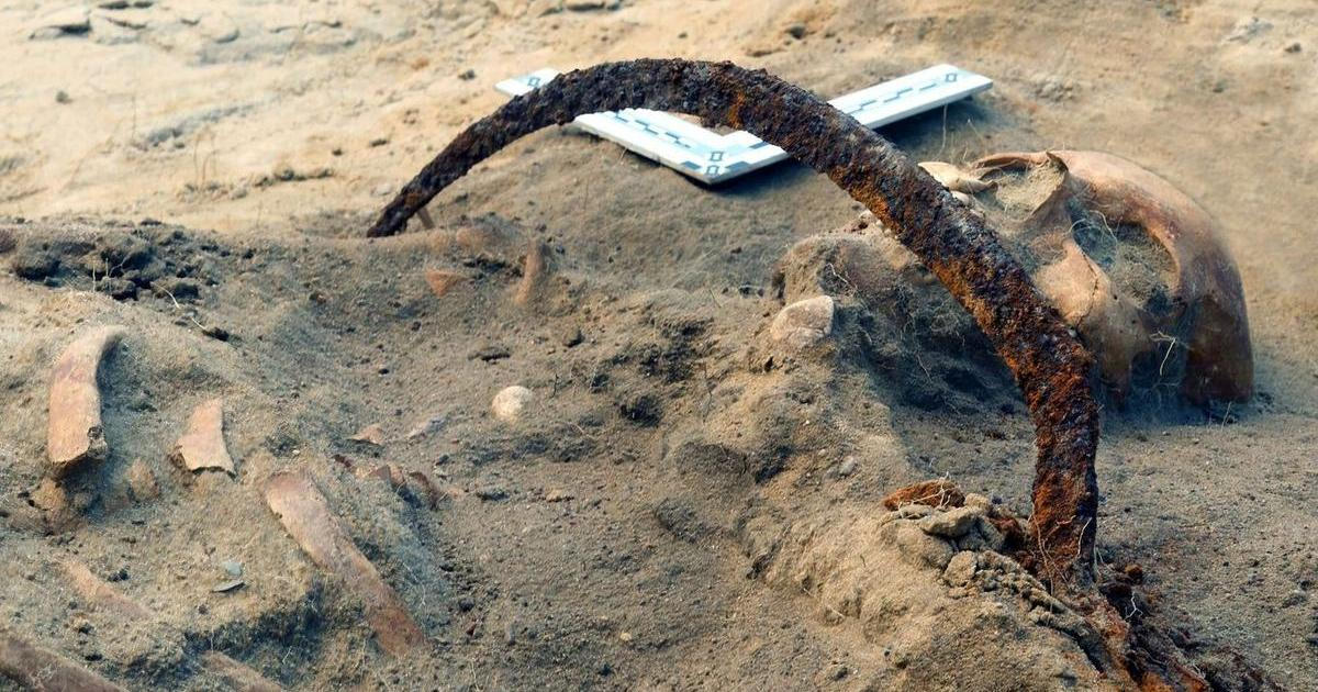 Otevřeli hrob dívky se srpem na krku. Analýza DNA po 400 letech vyrazila vědcům dech