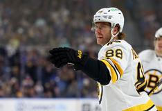 David Pastrňák v dresu Bostonu