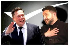 FILE PHOTO: Illustration shows silhouette of Elon Musk and Tesla logo