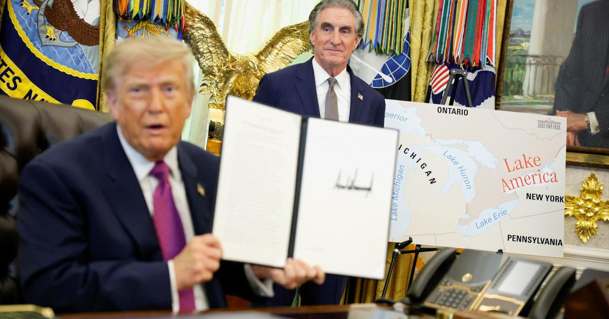 Po Mexickém zálivu další změna. Trump změnil název Ontarijského jezera na Americké