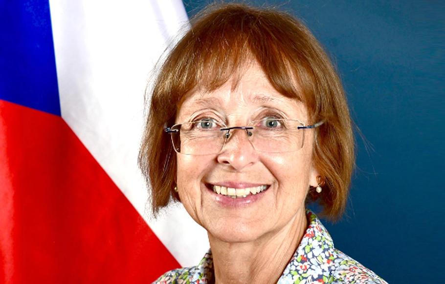 Česká velvyslankyně v Izraeli Veronika Kuchyňová Šmigolová.