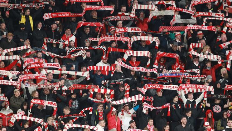 fotbal, Fortuna:Liga 2022/2023, Slavia - Plzeň, fanoušci Slavie