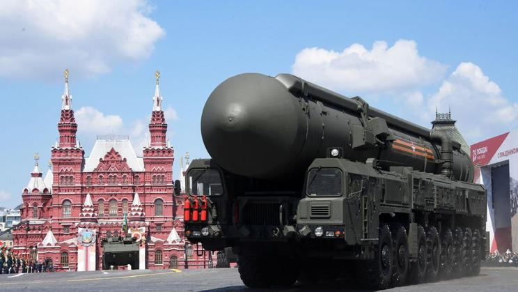 Jars mezikontinentální raketa Rusko Moskva