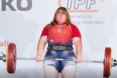 Česká silová trojbojařka Tereza Březková