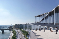 Filharmonie vyroste tam, kde teď sídlí metro Vltavská. Hotová má být do roku 2033.
