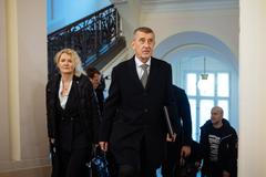 Jana Nagyová (bývalá poradkyně Andreje Babiše) a Andrej Babiš, předseda hnutí ANO a bývalý premiér