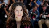 Producer Salma Hayek poses during a photocall for "Tribute to animated films", a special screening of extracts from Khalil Gibran's The Prophet out of competition at the 67th Cannes Film Fes
