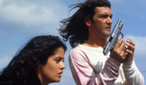 S Antoniem Banderasem ve filmu Desperado (1995).