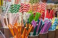 Eco,Friendly,Colorful,Paper,Straws