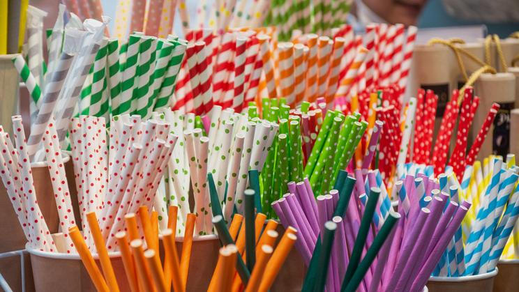 Eco,Friendly,Colorful,Paper,Straws