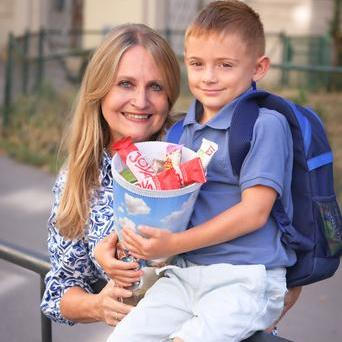 Regina Řandová a vnuk Čenda
