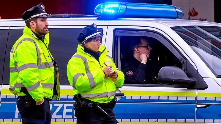Policie, Německo, německá policie, kontrola