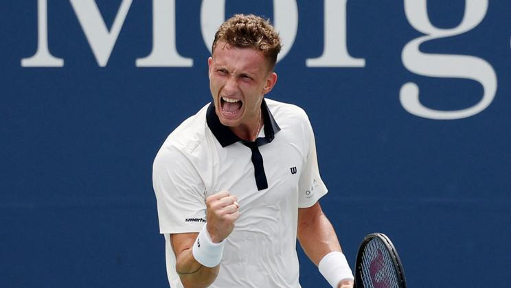 Jiří Lehečka v prvním kole US Open 2026