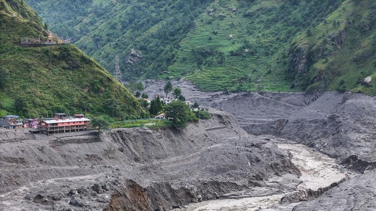 Aftermath of deadly flash floods and mudslides in Nepal