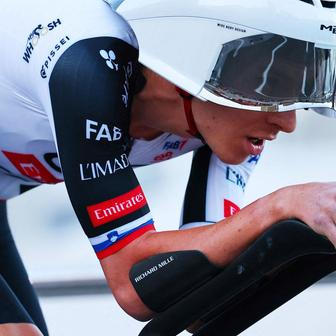 Slovinský cyklista Tadej Pogačar na Vueltě 2026