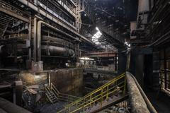 Areál Dolních Vítkovic v němž má vzniknout industriální museum