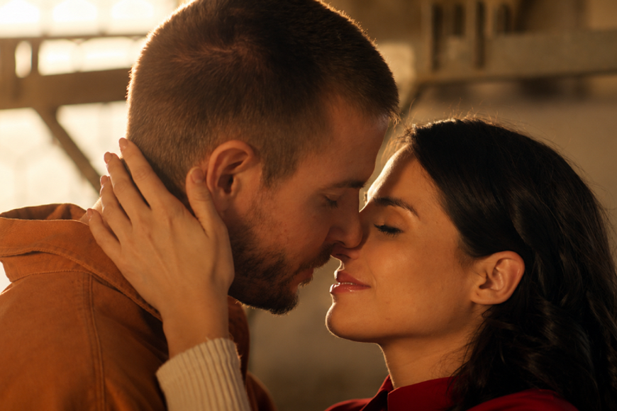 Romance z vlaku. Dokonalý den je opravdu film o lásce, ale dusí ho plakátovost