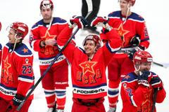 Retro dresy hokejistů CSKA Moskva
