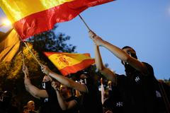 Demonstration in support of Ceuta residents amidst migrant crisis, in Madrid