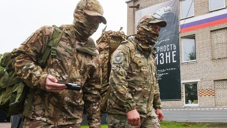 Recruiting office near Moscow