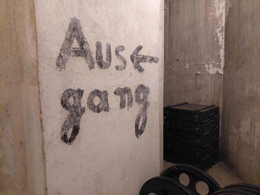 Detail z interiéru pevnosti Hanička