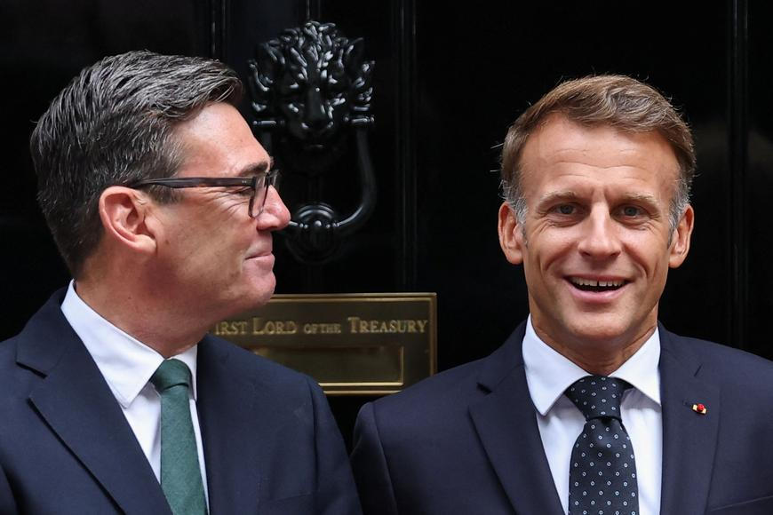 Spolupráce s Francií pomáhá Ukrajině i boji proti migraci, řekl britský premiér