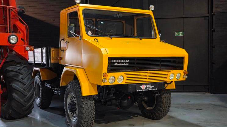 Polský prototyp terénního nákladního automobilu Budolaz.