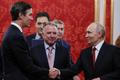 Russian President Vladimir Putin meets with U.S. special representatives Steve Witkoff and Jared Kushner in Moscow