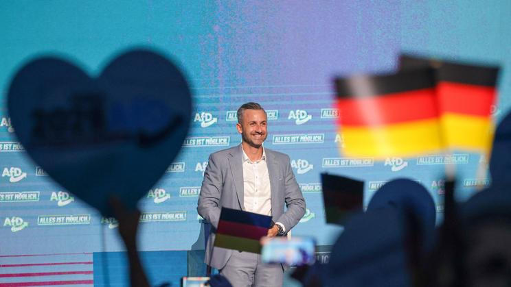 Germany's far-right AfD holds final rally ahead of Saxony-Anhalt state election
