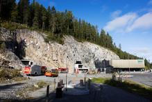 People attend the civil defense exercise Shelter 2026 in Kuopio
