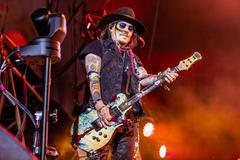 Milan Italy. 01 sept 2026. The American supergroup HOLLYWOOD VAMPIRES performs live on stage at Parco della Musica during the "Hollywood Vampires UK & Europe Tour 2026".