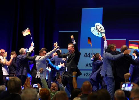 Saxony-Anhalt state elections in Magdeburg