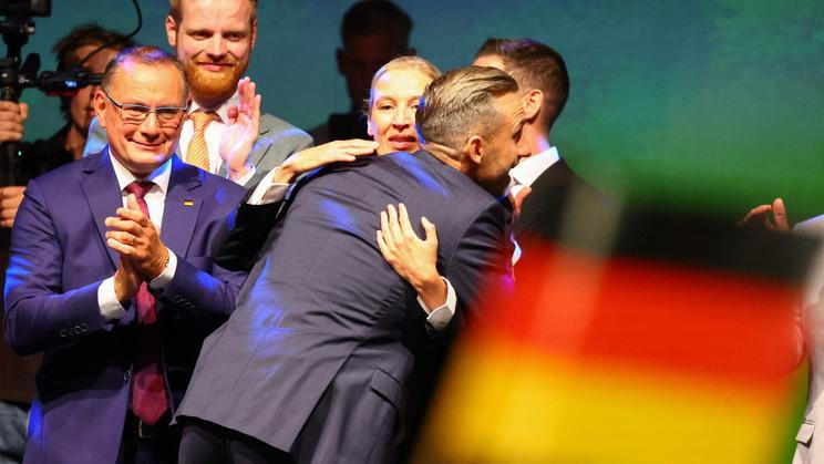 Saxony-Anhalt state elections in Magdeburg