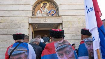 Funeral of former Bosnian Serb wartime general Ratko Mladic in Belgrade