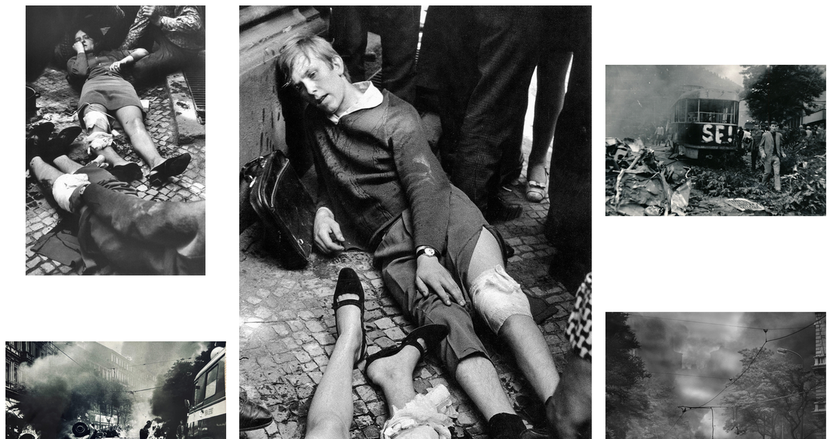 Dívka postřelená při okupaci získala po 50 letech identitu. Hledá se druhý muž z fotografie. Neznáte ho?