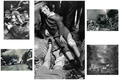 Koláž fotografií z 21. srpna 1968