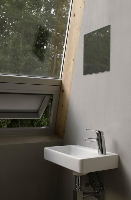 Architektonický koncept se propisuje také do hybridního konstrukčního systému.