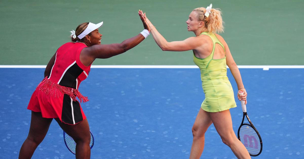 Siniaková je dvě výhry od tuctu grandslamů. V New Yorku je už v semifinále deblu