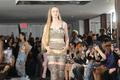 Vivian Jenna Wilson walks the runway for CHRISHABANA at NYFW