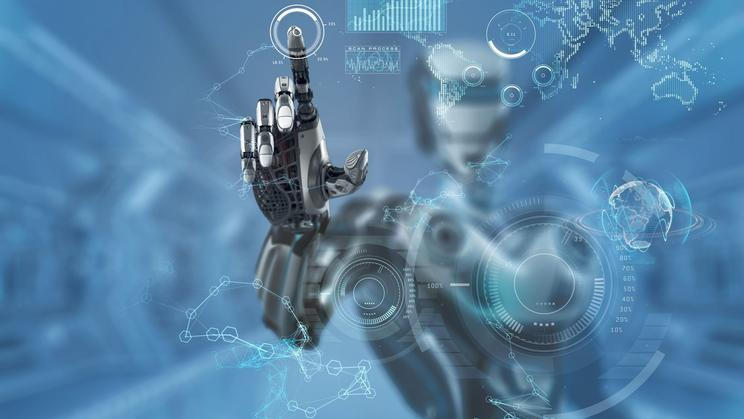 Budoucnost - robot - umělá inteligence - kyborg - implantát - AI