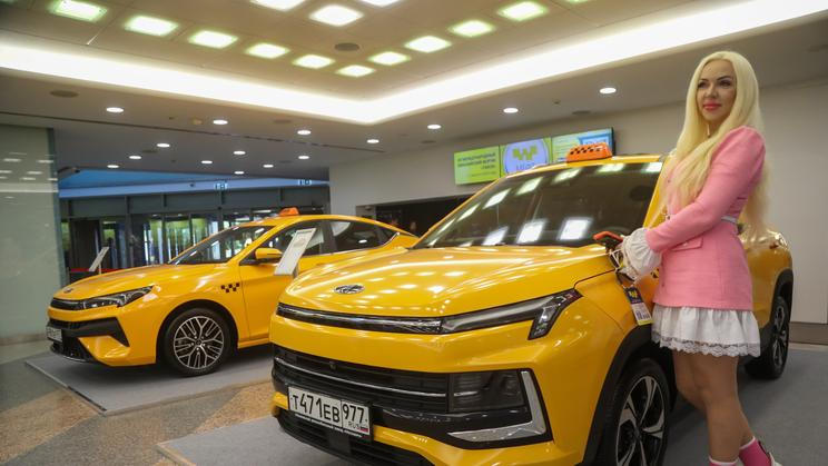 Taxi v Rusku