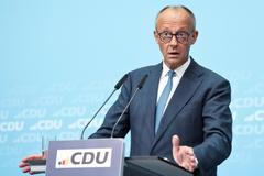 CDU meeting a day after the Saxony-Anhalt state election, in Berlin