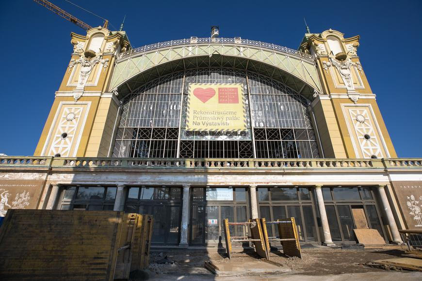 Průmyslový palác v Praze se otevře veřejnosti při komentovaných prohlídkách