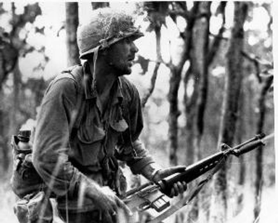 Rick Rescorla během války ve Vietnamu