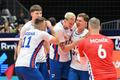 Antonín Klimeš, Lukáš Vašina, Marek Šotola, Ondřej Roman, Milan Moník, volejbalista, sportovec, radost