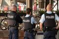 German,Police,Officers,On,Patrol,At,The,Train,Station